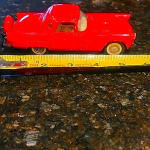 Vintage '56 Thunderbird Red Car